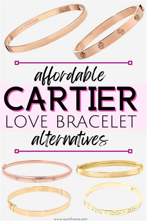 women's cartier bracelet dupe|alternatives to cartier love bracelet.